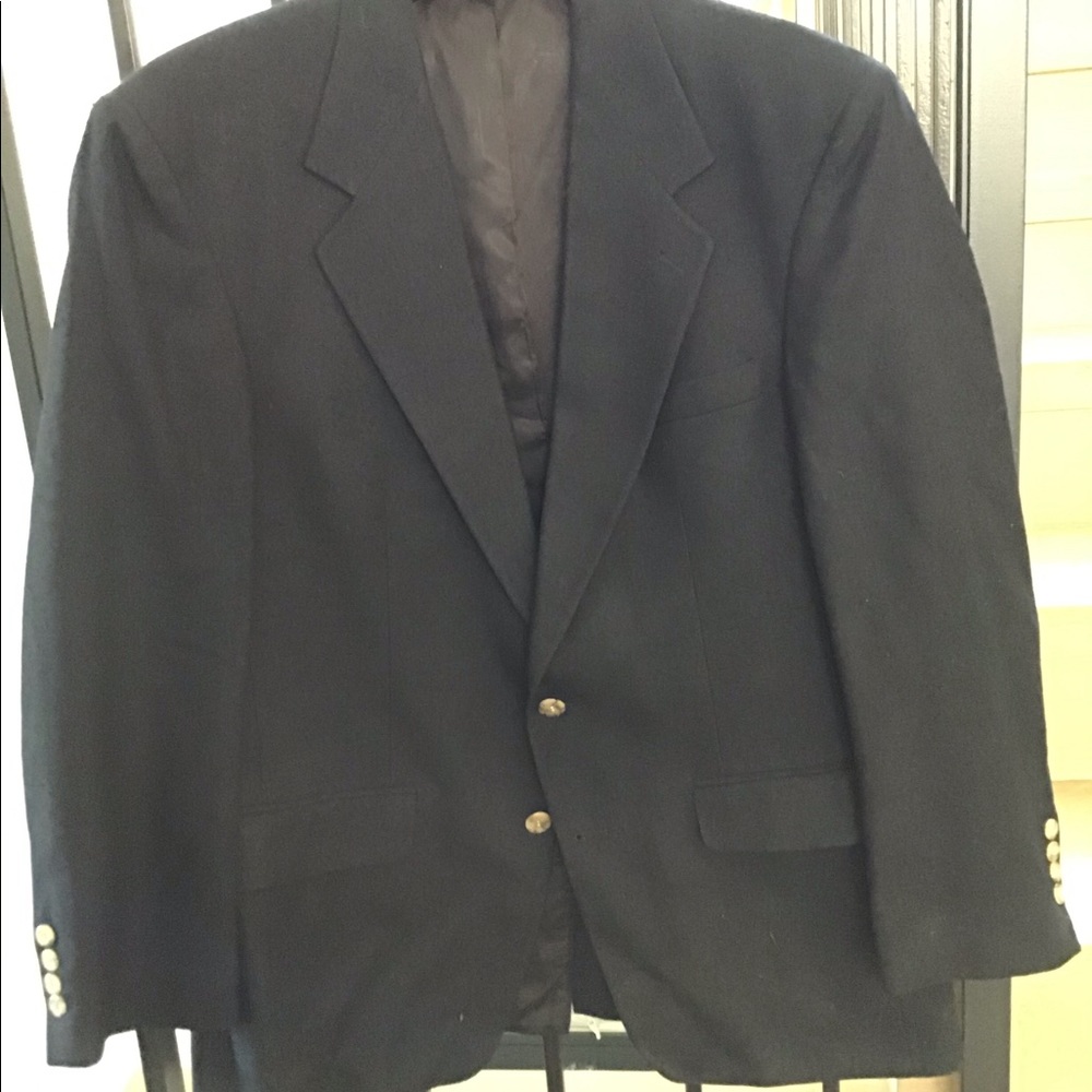 Black raw silk blazer